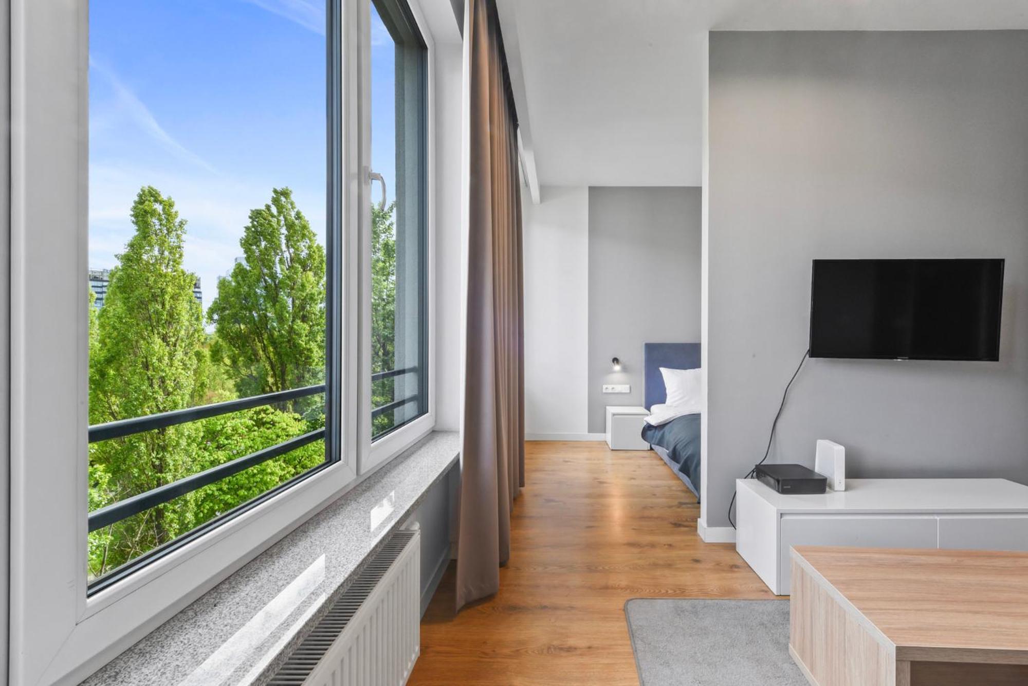Rentplanet - Apartament Slawinska Warschau Exterior foto